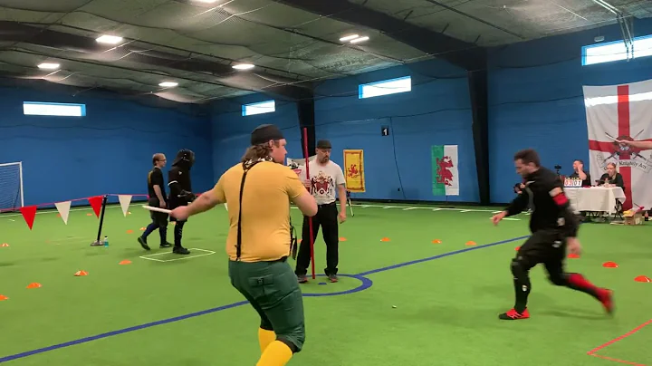 Jeremy Pace vs. Mike Roth Gold Medal Longsword Match. Tournament of Knightly Arts 2022