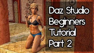 Daz Studio Beginners Tutorial – Part 2