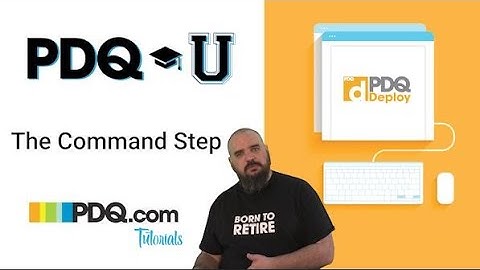 The Command Step in PDQ Deploy