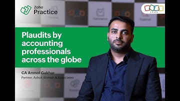 Zoho Practice testimonial | CA Anmol Gakhar