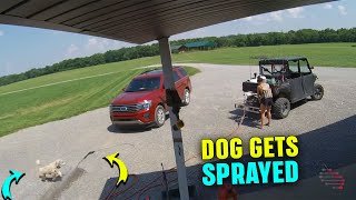 Power Washer Spins Out of Control