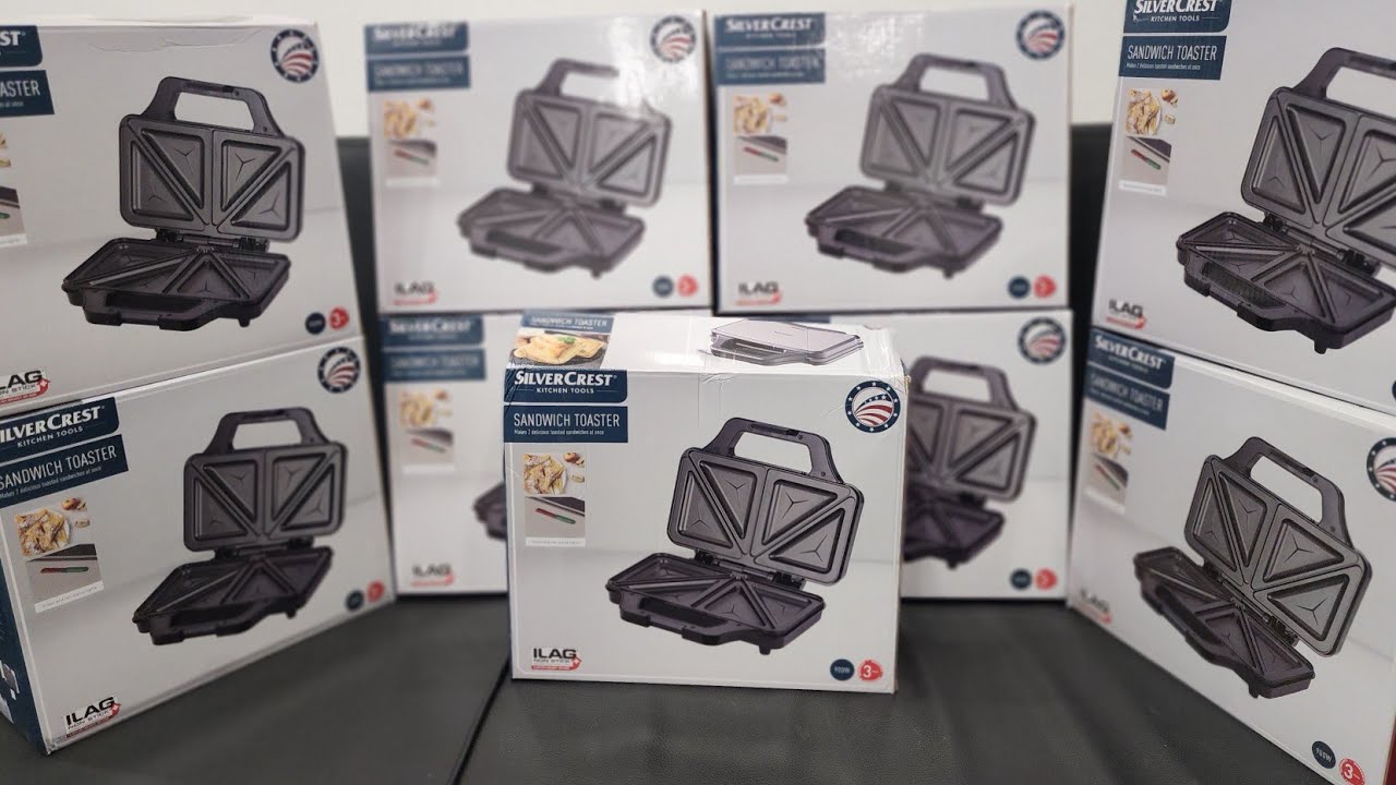 SILVER CREST SANDWICH TOASTER 900W Unboxing/Review by FE - YouTube