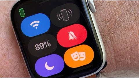 How To Open Control Center On Apple Watch