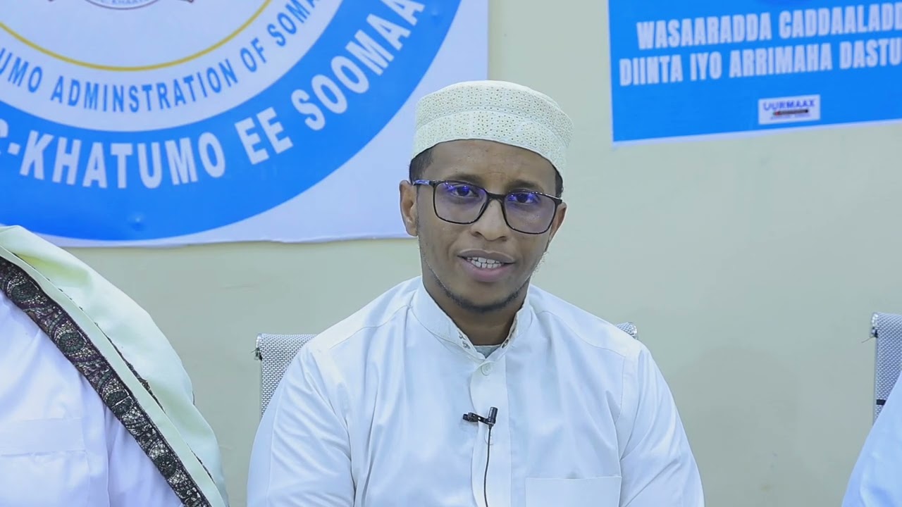 War’galin roob doon  Agaasimaha diinta iyo awqaafta DG waqooyi Bari Somalia 