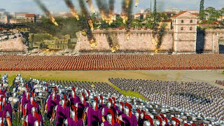 Epic POMPEY Siege of ROME (50K MEN Emperors at War) - Total War ROME 2