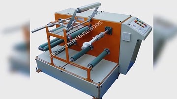 Table Top Doctoring Rewinding Machine