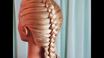 easy three-strand braid