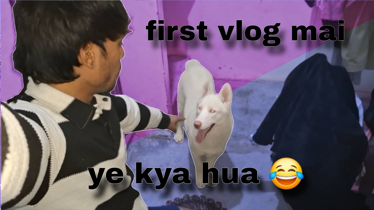 First vlog mai ye kya hua 😂 || vlog 