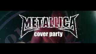 Metallica cover party promo