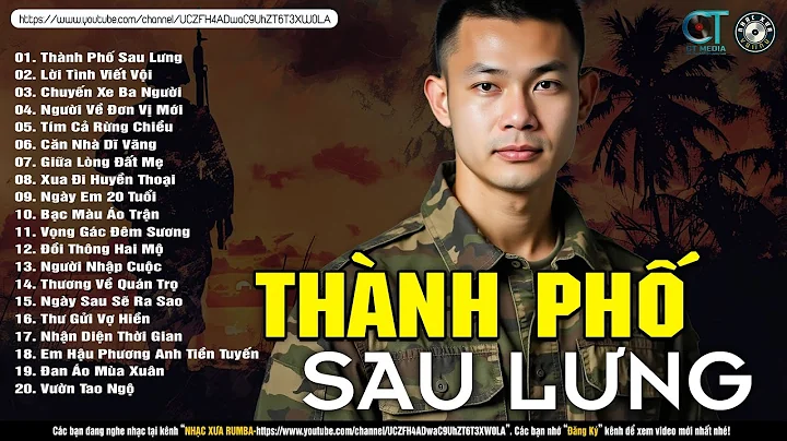 Nhạc Xưa Rumba Hiếm Có Vô Cùng | THÀNH PHỐ SAU LƯNG, Lk Nhạc Lính Xưa, Nhạc Xưa 1975 Hay Bất Hủ
