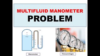 Lec 06 Multi fluid/Compound Manometer Pressure Problem  in Urdu/Hindi/How Manometer Works
