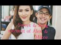 Sweet in Kilig moments of Alex in Mikee..