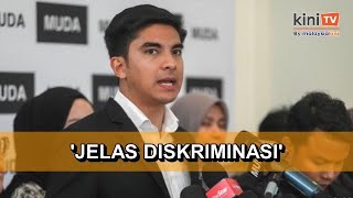 Peruntukan Muar: Syed Saddiq saman kerajaan