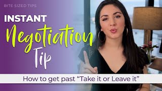 Negotiation Tips  How to Get Past Ultimatums