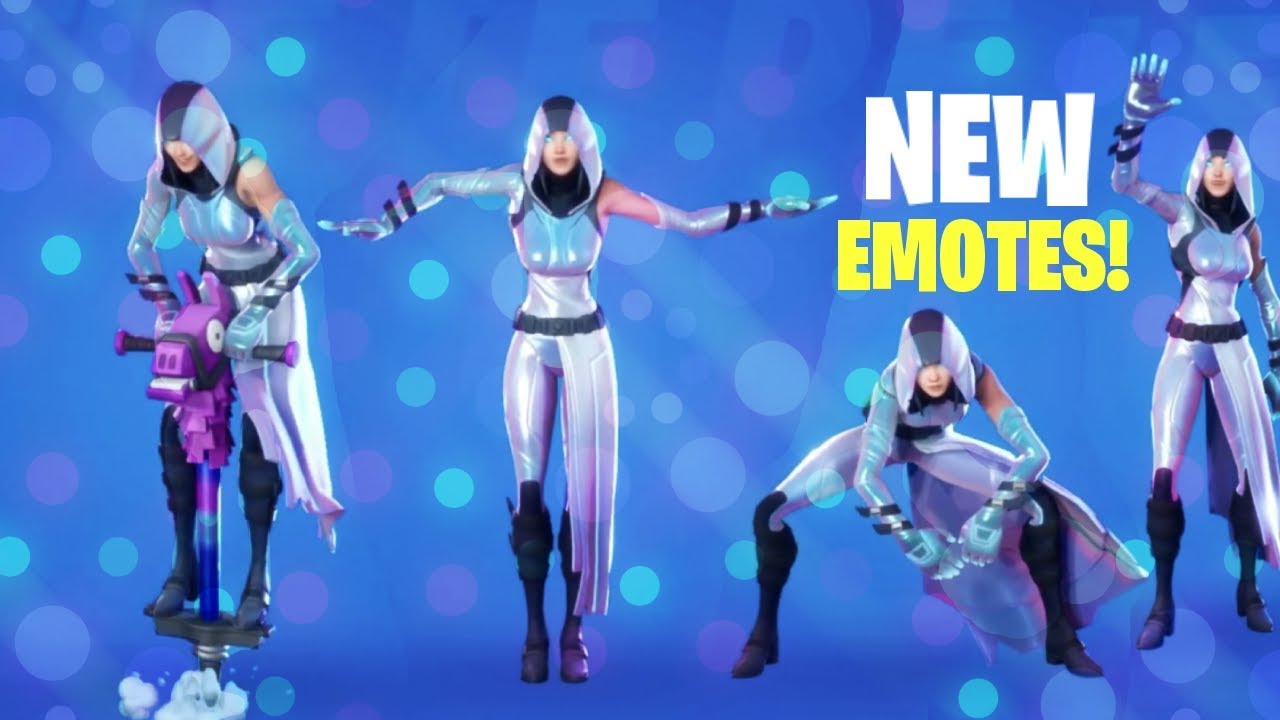 New Fortnite Dances Chapter 2 All Fortnite Chapter 2 Battle Pass Emotes Droop Boing Highfive Youtube