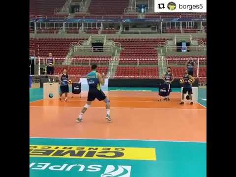 تدريب استقبال كرة طائرة Volleyball Reception Training