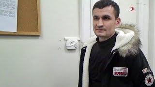 Видео задержания террориста в Пулково