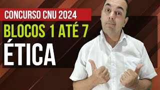 👉 Questões Ética e Integridade da BANCA CESGRANRIO: BLOCOS DE 1 ATÉ 7 🙂 CONCURSO CNU 2024