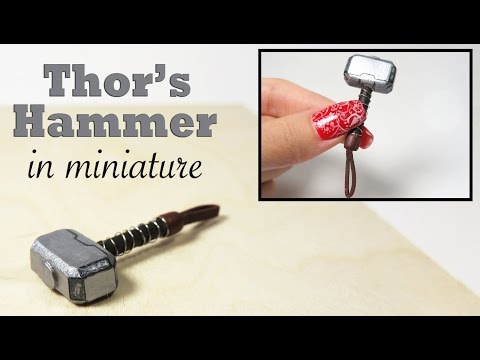 DIY Thors Hammer in Miniature DIY Thors Hammer in Miniature