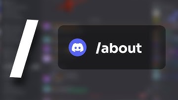 How to make an about command for your Discord Bot