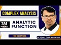 Complex Analysis | Analytic Function | Cauchy Riemann Equation BY GP