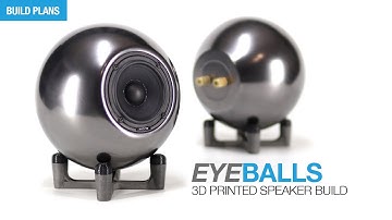 Het bouwen van de EyeBalls Desktop Speaker (met Creality Sermoon V1 Pro) - door SoundBlab