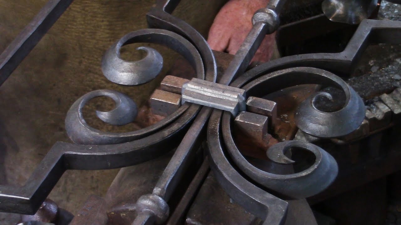 CBA/ABANA Level III Grille: Making the Grille Frame & Frame assembly - Edited video