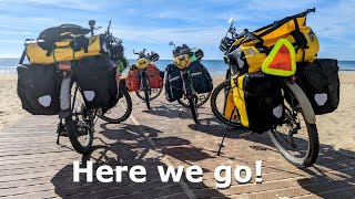 Our Family Bike Tour Begins - Spain to Portugal - Episode 1