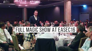 Customized Corporate Magic Show At EASEC16 Engineers Conference 2019 | Josh Norbido Illusionist