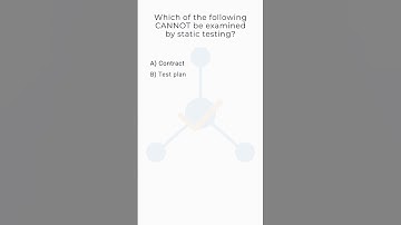 ISTQB CTFL Quick Quiz #1 — Static Testing Limitations #istqbctfl #softwaretestingcertification