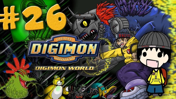 GV#76: Digimon World 1, 2 e 3 - Palmon No Seu Kunemon