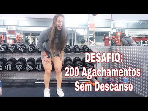 Desafio : 200 Agachamentos Sem Descanso