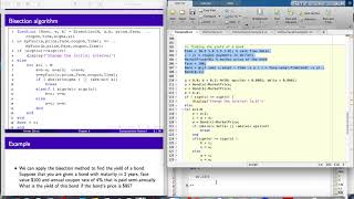 Chapter4 Bisection Bond Yield Matlab Example
