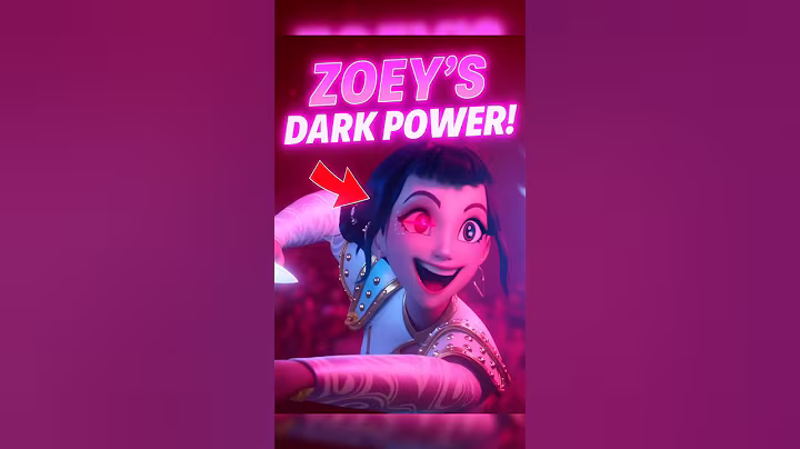 Zoey’s Eyes Reveal a Dark Secret in K-Pop Demon Hunters? 👀🔥