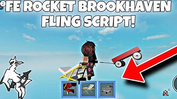 (FE) ROCKET BROOKHAVEN FLING SCRIPT! | ARCEUS X • DELTA • FLUXUS!