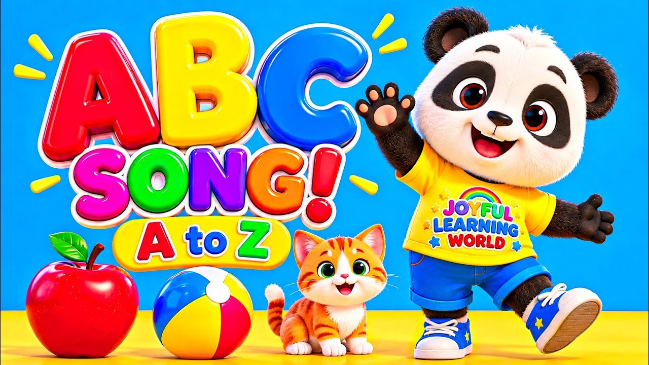 ABC Song for Kids 🔤 | A to Z Alphabet Nursery Rhyme | Learn ABC - YouTube