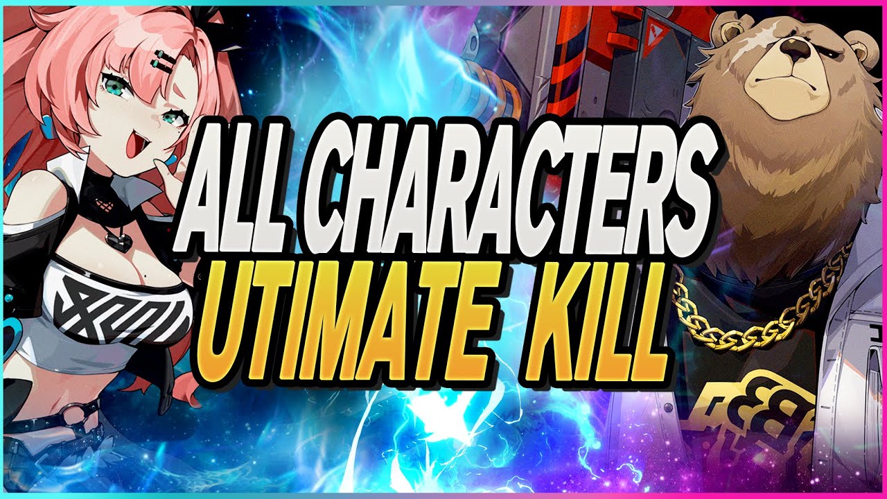 Zenless Zone Zero All Characters Ultimate Skills Team Combo & Combat Mode  Showcase Gameplay 