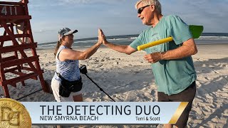 You Won’t Believe What We Recovered Metal Detecting New Smyrna Beach Florida | The Detecting Duo