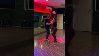 Here's a fun Bachata combination! The footwork part can be anything! ❤️ #Bachata #ReggieandMelitza