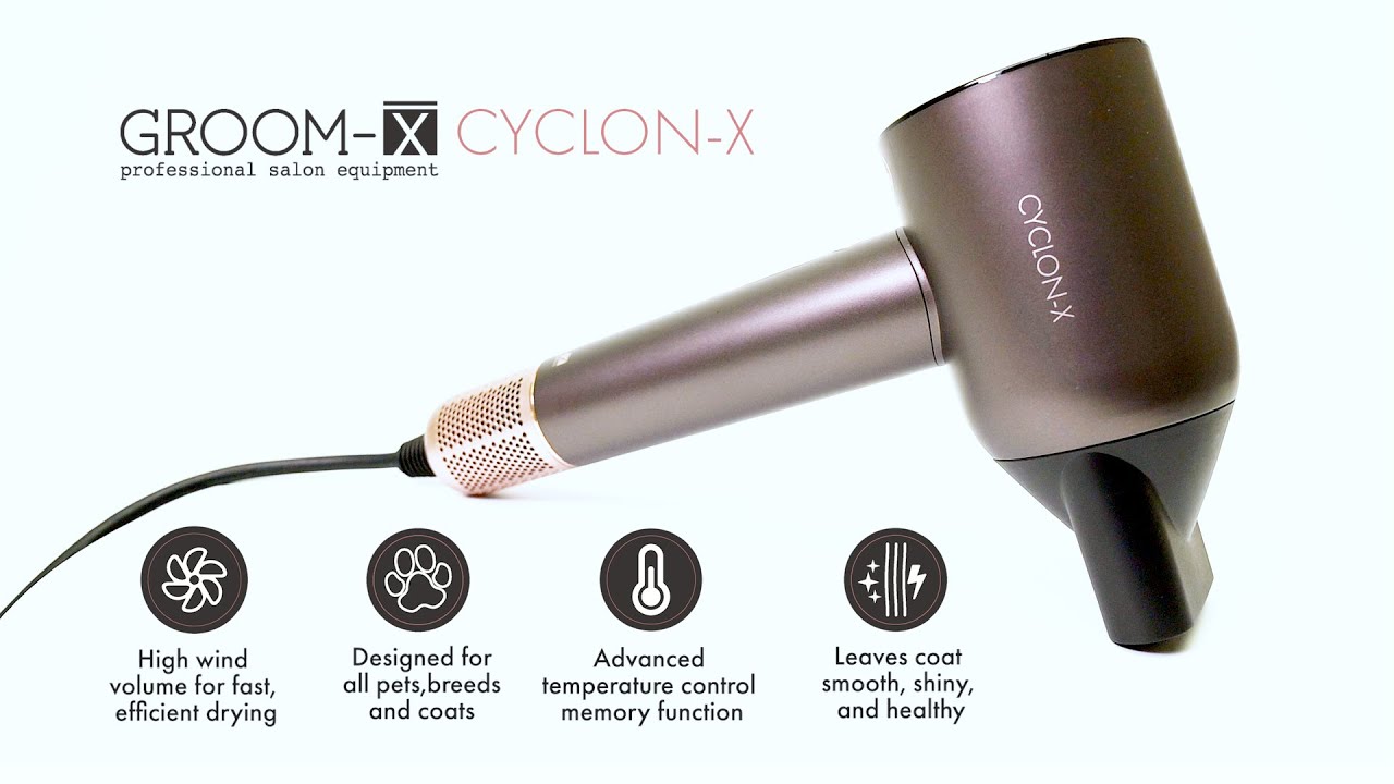 Groom-X Cyclon-X Handföhn | christies pet grooming