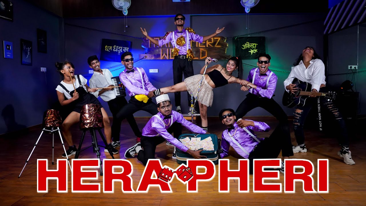 Hera Pheri Funny Act Bollywood Dance  Naushad Siddiqui Choreography