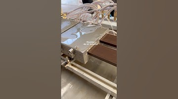 The wpc machine for making wpc fence panels #machine #technology #shorts