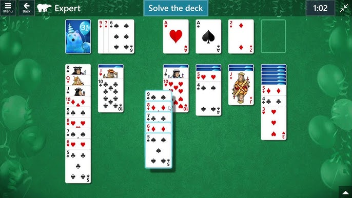 Star Club\Solitaire Celebrates 31 Years\FreeCell: Easy - Solve the deck 3 