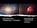 How Mars in Libra effects your sign from 13 September  to  27 October?