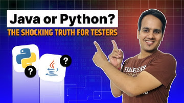 Java vs Python for Automation Testing in 2025 | Which Should You Learn? | automatewithamit