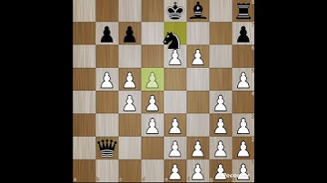 How to play chess Without King ? Chess Game : 182 #chessgame #chessmastermind #puzzle #chess
