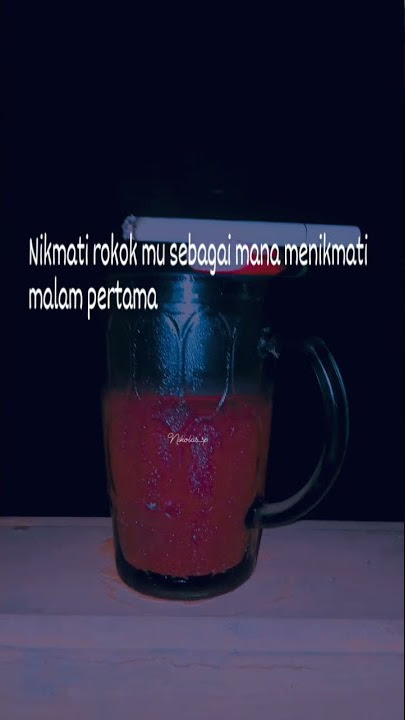 story' wa keren terbaru #nikmati rokok mu sebagai mana menikmati malam pertama 🤣