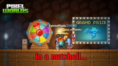 PixelMines Wheel of Fortune in a Nutshell | Pixel Worlds