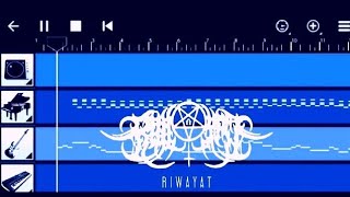 Riwayat - Panas api neraka cover aplikasi walk band