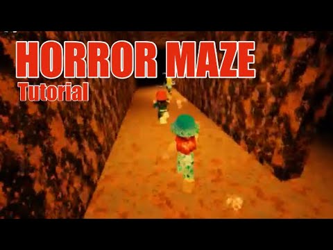 How To Complete The Horror Maze 1 On Roblox Youtube - horror maze roblox map